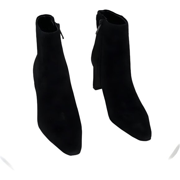 Sam Edelman Black Heeled Boots - Picture 1 of 6
